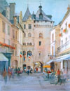 Loches old town